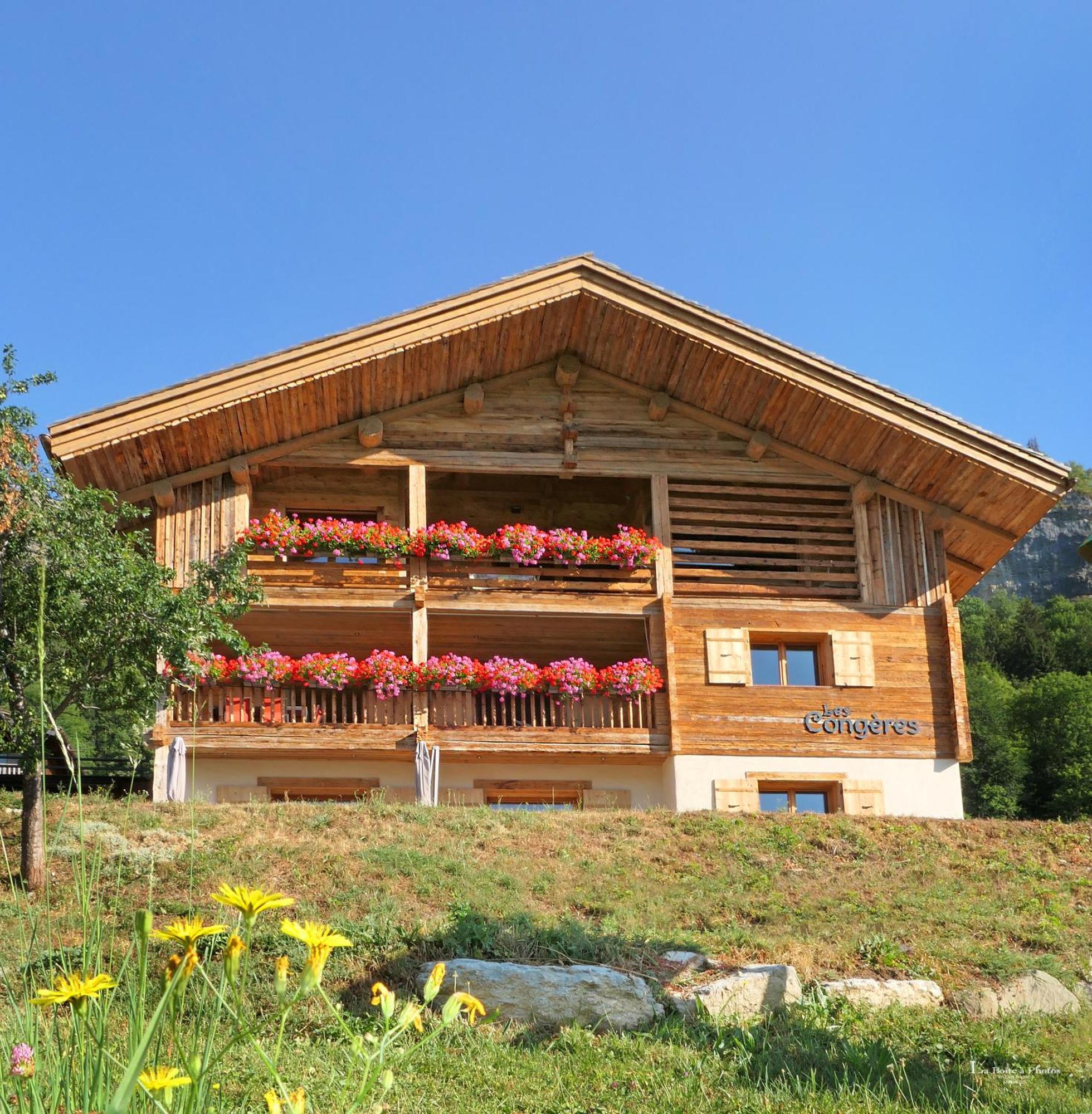 Les Congeres Villa Le Grand-Bornand Bagian luar foto